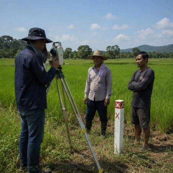 แก้ปัญหาแนวเขตที่ดินทับซ้อน