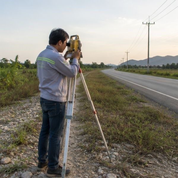 รังวัดที่ดินเพื่อการก่อสร้างและพัฒนาอสังหาฯ