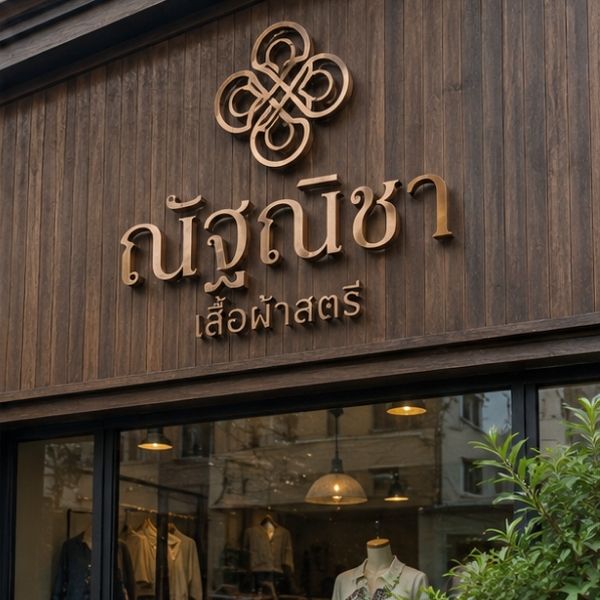 ผลงานป้ายบริษัท โดย Nexsign
