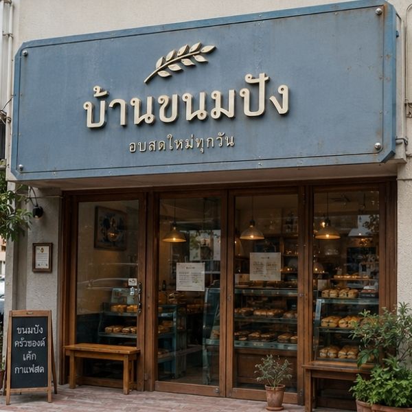 ผลงานป้ายบริษัท โดย Nexsign