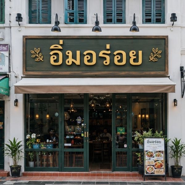 ผลงานป้ายบริษัท โดย Nexsign