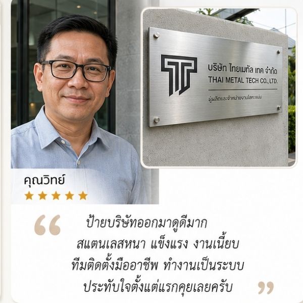 รีวิวลูกค้า Nexsign คลินิก กรุงเทพฯ