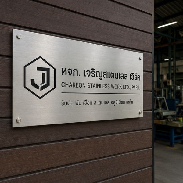 ผลงานป้ายกัดกรด โดย Nexsign