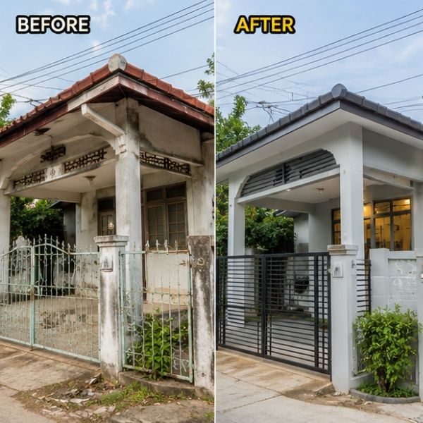 ทาสีอาคารพาณิชย์-ร้านค้า PaintConnect #29