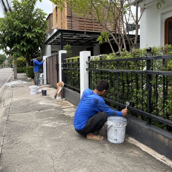 ผลงานทาสี