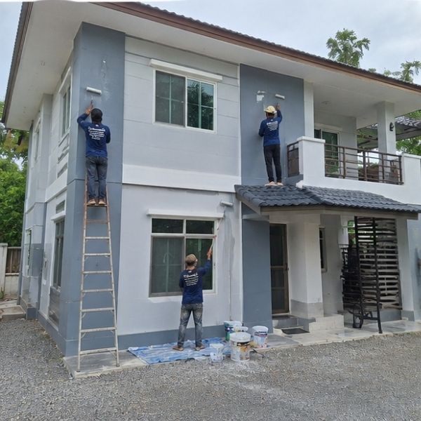 ผลงานทาสี