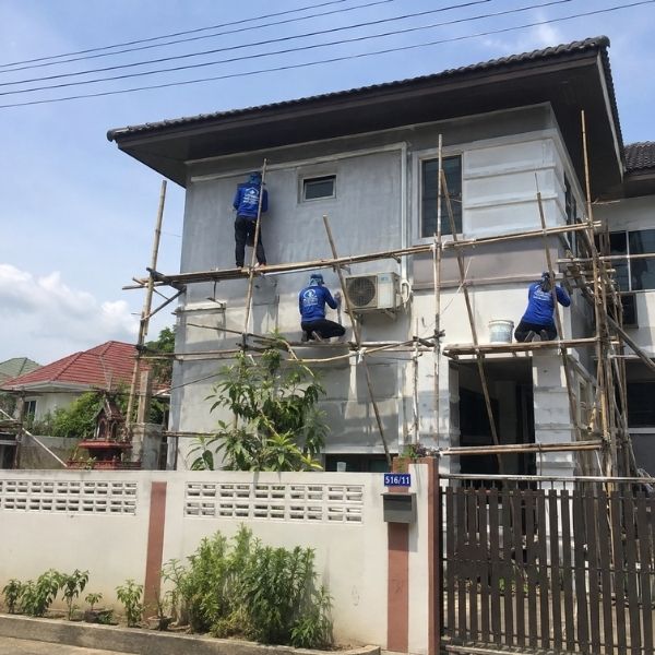 ผลงานทาสี