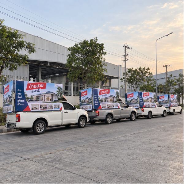 รถป้าย LED เคลื่อนที่ PromoTruck #2