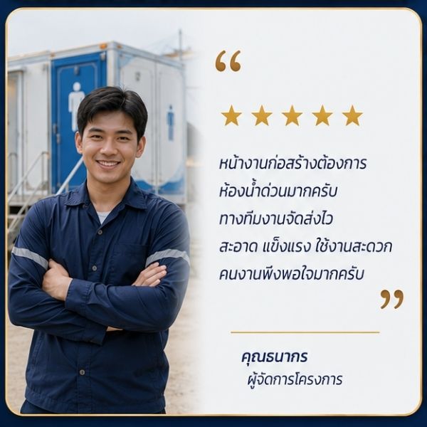 รีวิวเช่ารถสุขาใกล้ฉัน