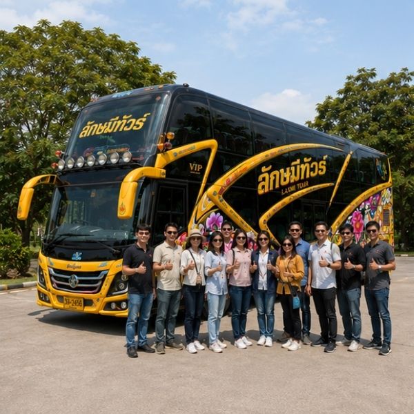 รถบัสสำหรับงานบุญ งานทำบุญ