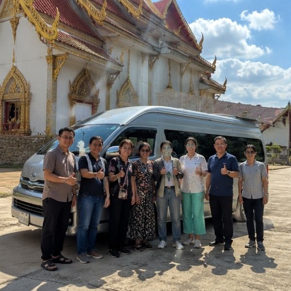 รถบัสรับ-ส่งแขกงานแต่งงาน