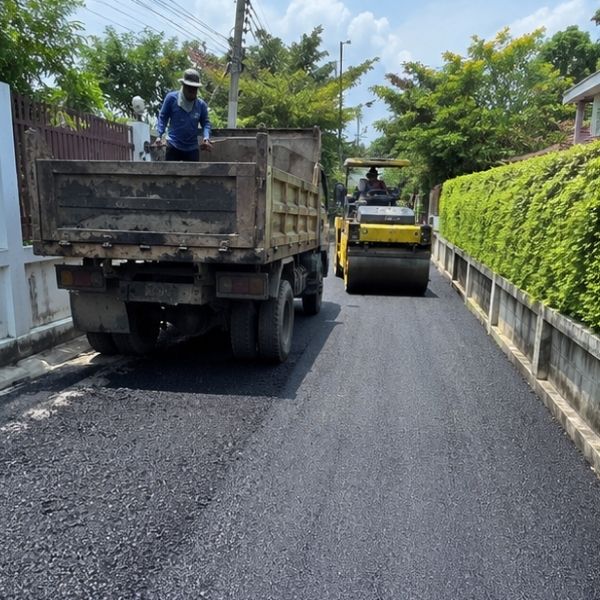 ผลงานเทยางมะตอย โดย RoadTech