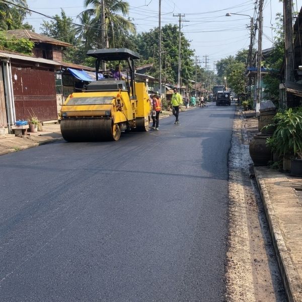ผลงานเทยางมะตอย โดย RoadTech