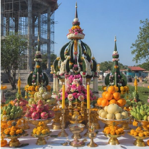 ผลงาน รำถวายมือ โดย SacredThai