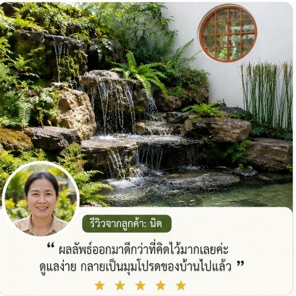 รีวิวลูกค้า StoneFalls คุณวิชัย