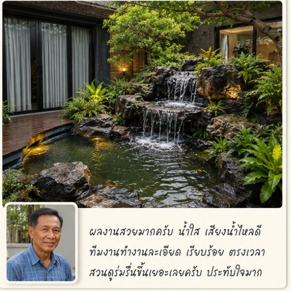 รีวิวลูกค้า StoneFalls คุณกมล