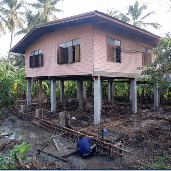 ผลงานซ่อมโครงสร้างบ้าน HouseLift #40