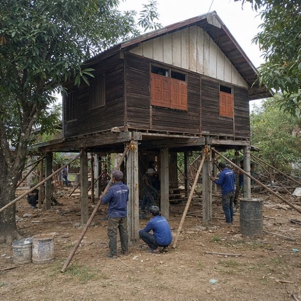 ผลงานปรับระดับบ้าน HouseLift #44
