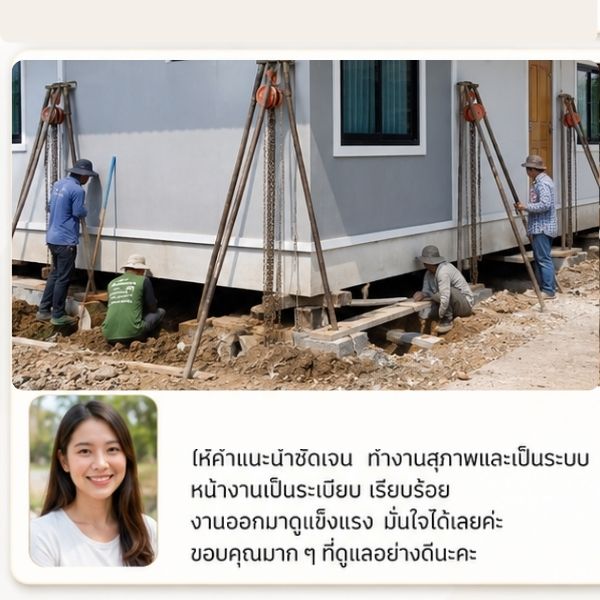 รีวิวลูกค้า HouseLift คุณพิมพา