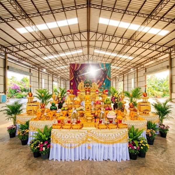บายศรี-เครื่องสังเวยครบชุด ThaiCeremony #35