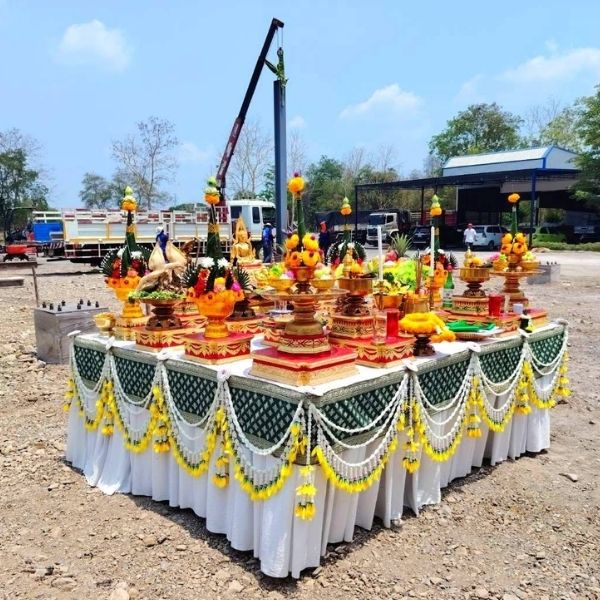 ตั้งศาลเทพารักษ์-ศาลตายาย ThaiCeremony #39