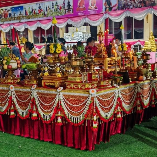 บายศรี-เครื่องสังเวยครบชุด ThaiCeremony #49