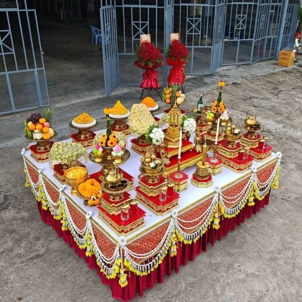 ตั้งศาลพระภูมิ ThaiCeremony #5