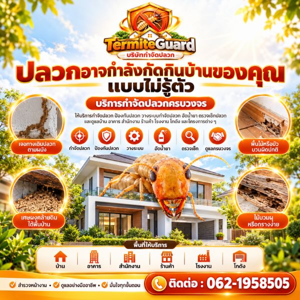 ผลงานกำจัดปลวก TermiteGuard #1