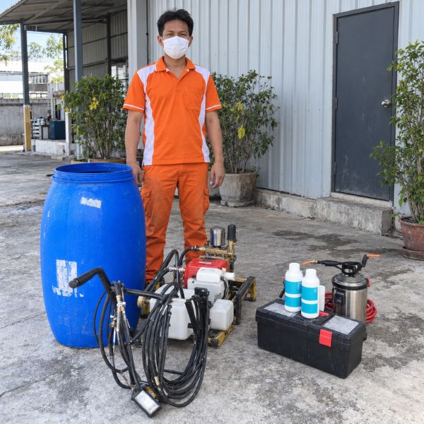 งานกำจัดปลวกเรียบร้อย TermiteGuard #10