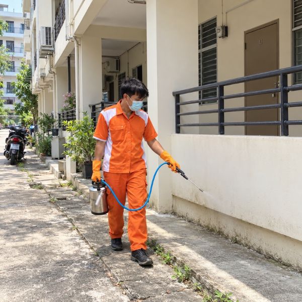 อัดน้ำยากำจัดปลวก TermiteGuard #22