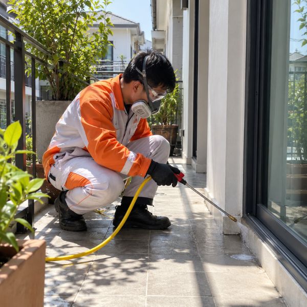 อัดน้ำยากำจัดปลวก TermiteGuard #42