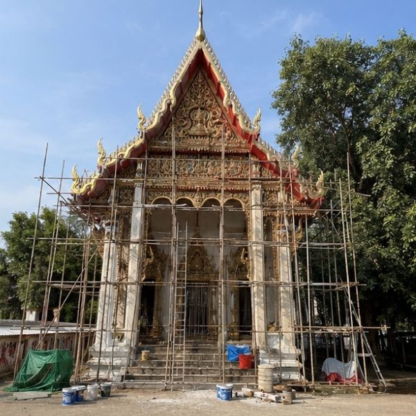 ผลงานทาสีวัด โดย TempleCare