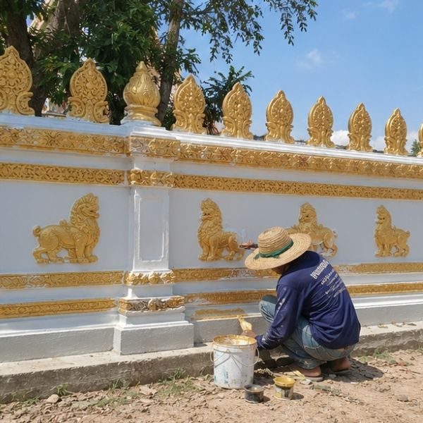 ผลงานงานปูนปั้น โดย TempleCare