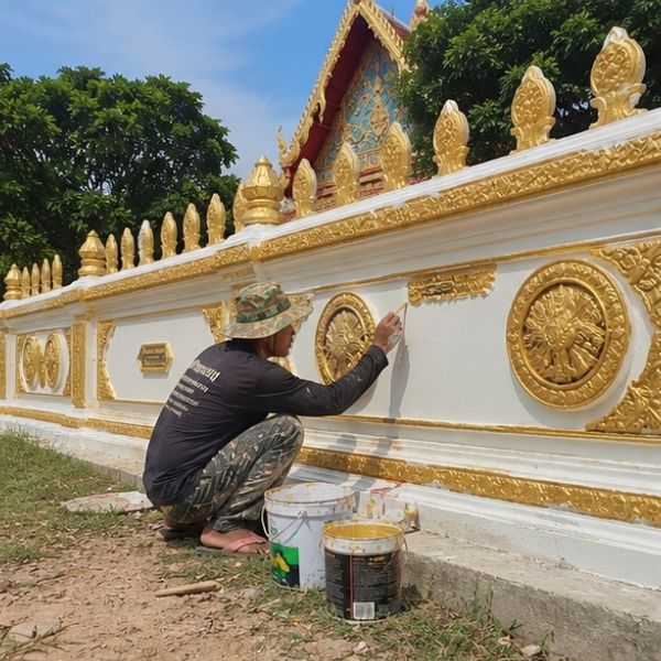 ผลงานช่อฟ้า-ใบระกา โดย TempleCare