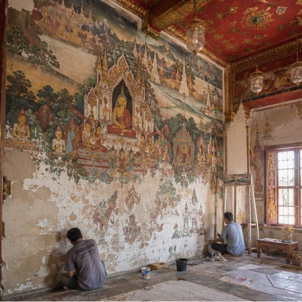 ผลงานทาสีวัด โดย TempleCare