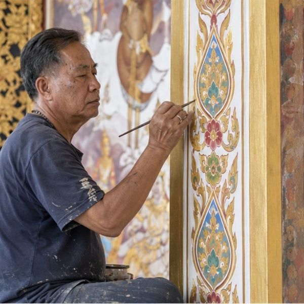 ผลงานซ่อมหลังคาวัด โดย TempleCare