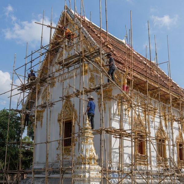 ผลงานซ่อมวิหาร โดย TempleCare