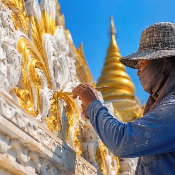 ผลงานช่อฟ้า-ใบระกา โดย TempleCare