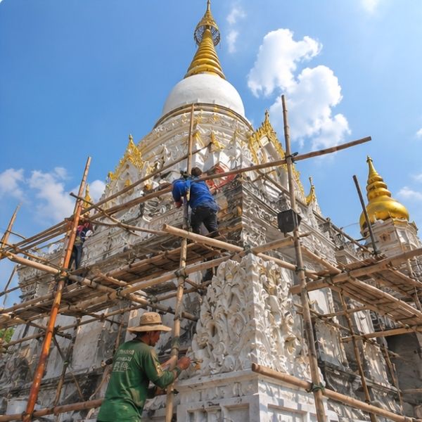 ผลงานทาสีวัด โดย TempleCare