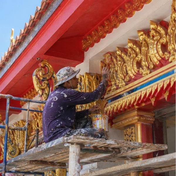 ผลงานบูรณะโบสถ์ โดย TempleCare