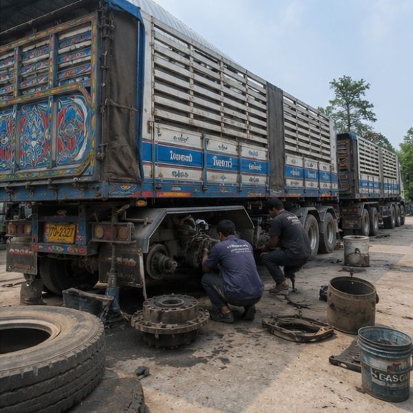 ปะยางรถใหญ่ทุกประเภท TireRescue