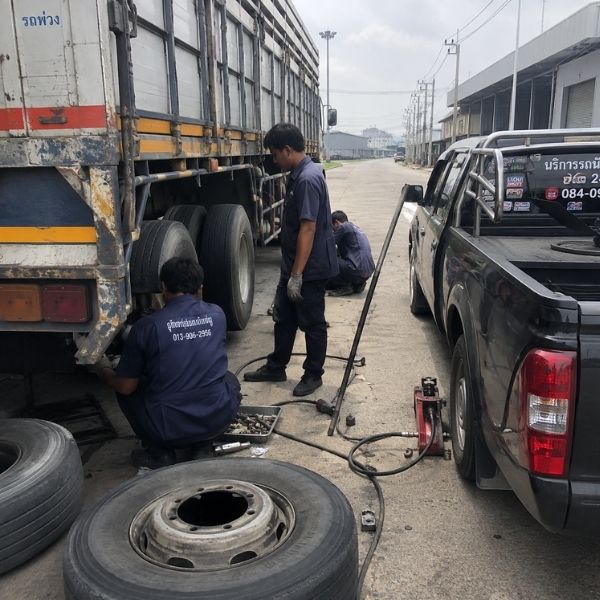 ปะยางรถสิบล้อ-รถพ่วง TireRescue #38