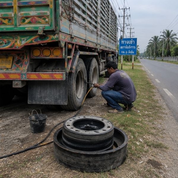 เปลี่ยนยางนอกสถานที่ TireRescue #47