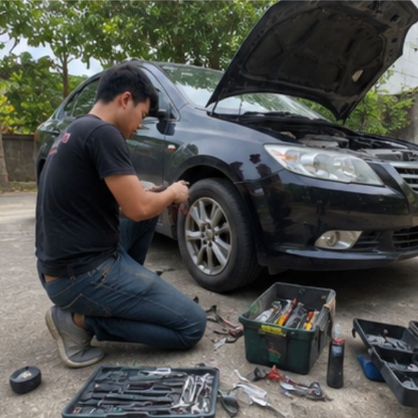 ช่างปะยางถึงที่ TireRescue #49