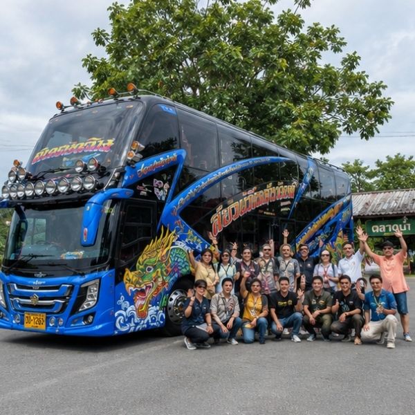 รถบัสนำเที่ยวคณะใหญ่ทะเล VIPBusTour