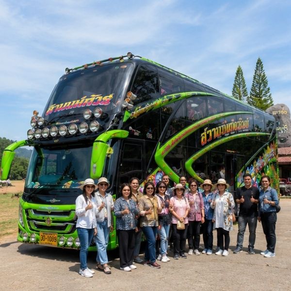 บัส 50 ที่นั่งรับส่งคณะ VIPBusTour