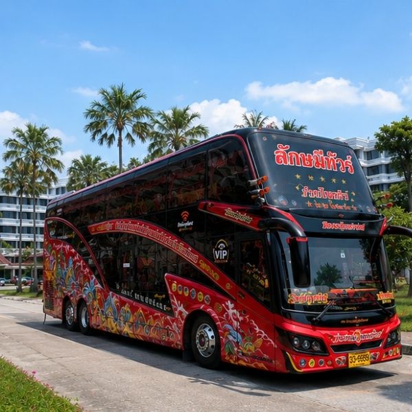 รถบัสปรับอากาศ 2 ชั้น ทริปบริษัท VIPBusTour