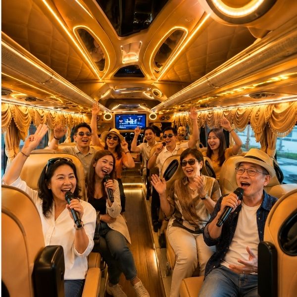 รถบัสปรับอากาศรุ่นใหม่ VIPBusTour