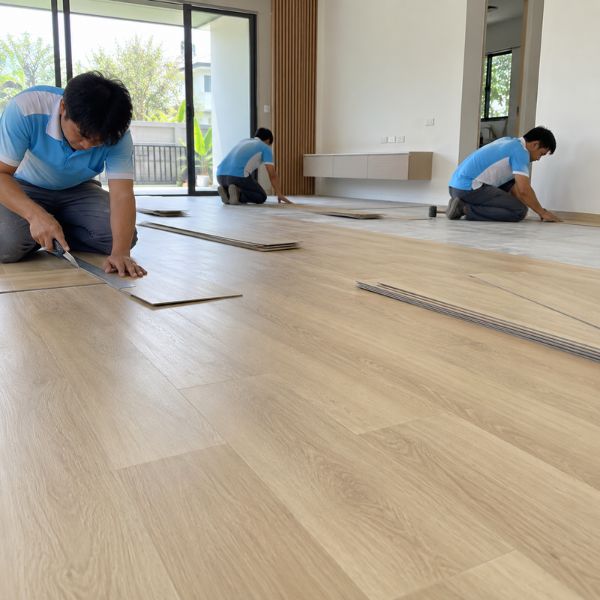 พื้น SPC คลิกล็อก VinylFloorPro #12