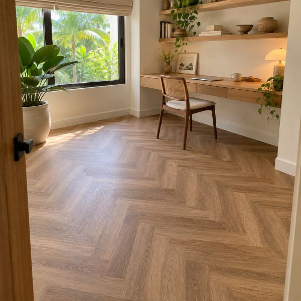 พื้นไวนิลลายไม้ VinylFloorPro #13